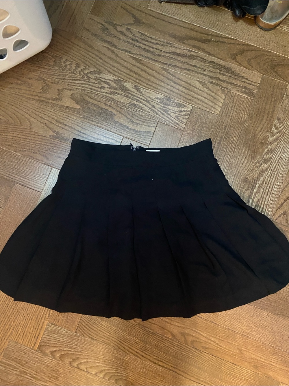 Sunday Best Black Mini Skirt